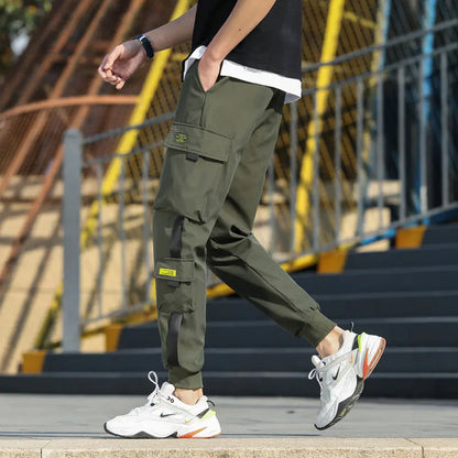 Cropped Cargo Trousers