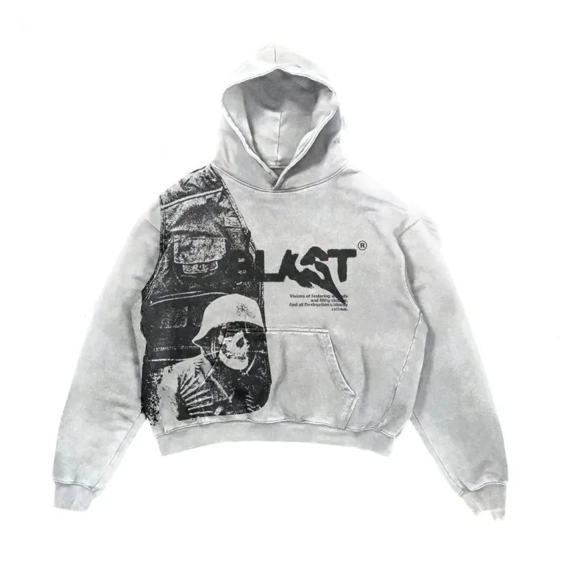 Blast oversized Hoodie