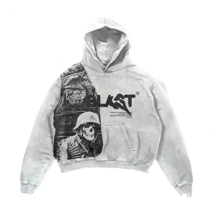 Blast oversized Hoodie