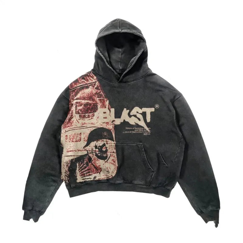 Blast oversized Hoodie