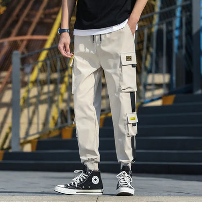Cropped Cargo Trousers