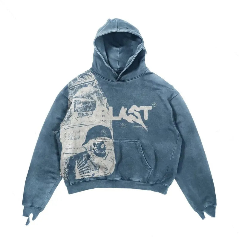 Blast oversized Hoodie